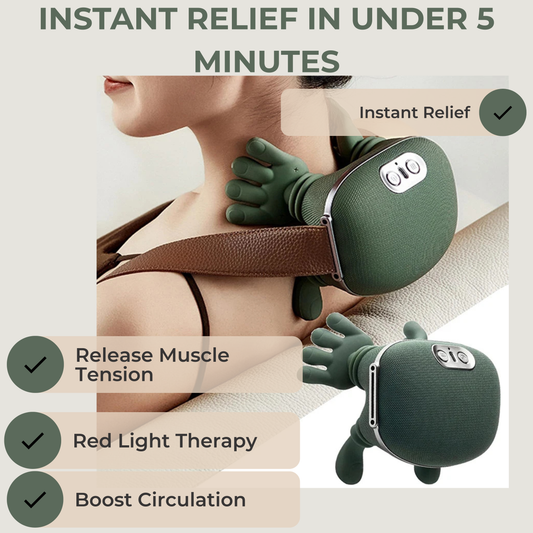 Portable Neck and Back Relaxing Massager