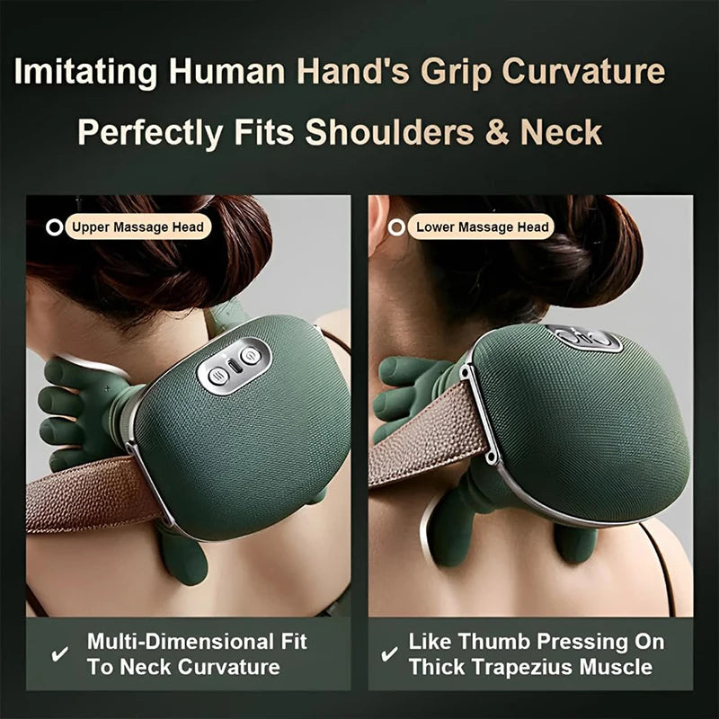 Portable Neck and Back Relaxing Massager